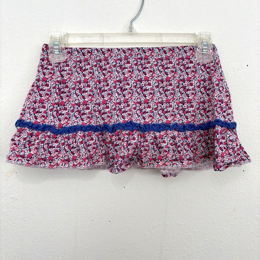 Chaps Girls Cottagecore Floral Skirt Size 6 Kidcore Coquette Dainty Indie Ditsy